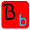 B - b